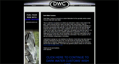 Desktop Screenshot of darkwatercustoms.com